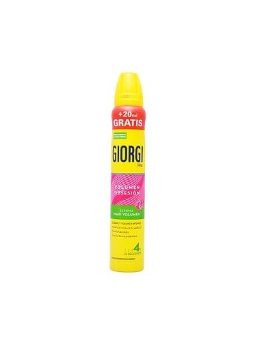 Espuma pelo Giorgi maxi volumen ultra-fuerte nº4 230ml.