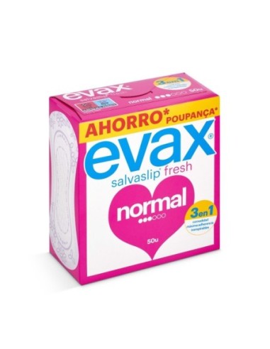 Evax Salvaslip fresh normal 50 Unidades