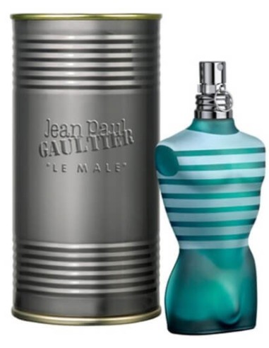 Le Male Jean by Paul Gaultier con vaporizador eau de toilette de 125ml.