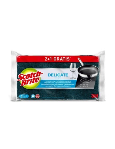 Estropajo Scotch-Brite universal sin rayar 2 + 1 unidad