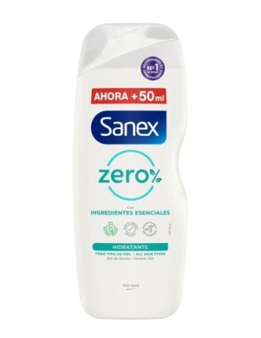 Gel de Baño Sanex Zero% 600 ml.