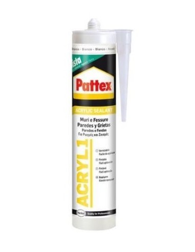 Acry-junt Pattex sellador acrílico de 300ml.