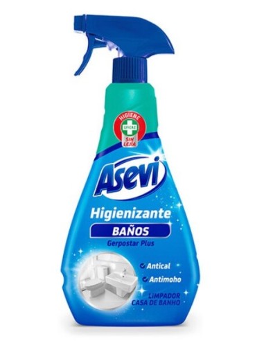 Asevi higienizante baños 750 ml formato pistola.