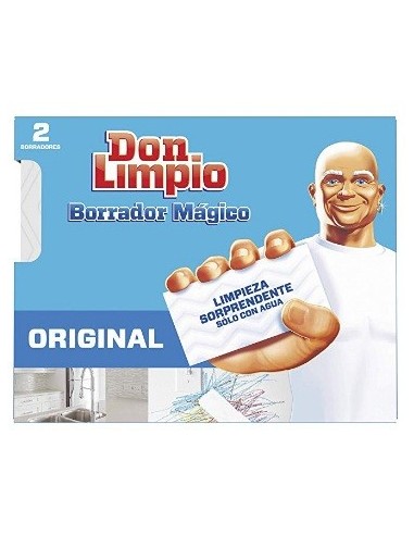 Borrador mágico Don Limpio original 2 unidades