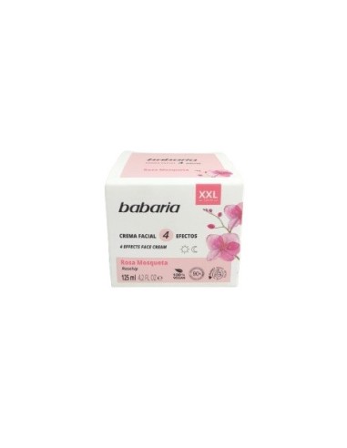 Babaria facial 4 efectos rosa mosqueta 125ML