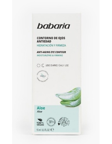 Babaria aloe vera contorno de ojos 15ml