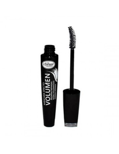 MASCARA PESTAÑAS VOLUMEN NEGRO NURANA