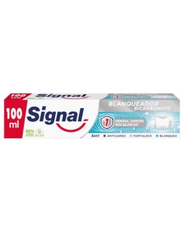 Dentífrico signal Blanqueador Bicarbonato 100ml