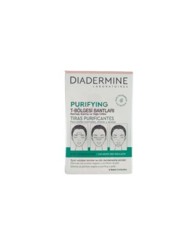 Diadermine Purifying tiras purificantes 6 unidades