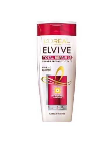 Champú l´Oreal Elvive total repair 5 para pelo dañado 370ml