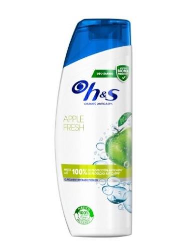 Champú H&S apple fresh fragancia frescor y duradera 250ml