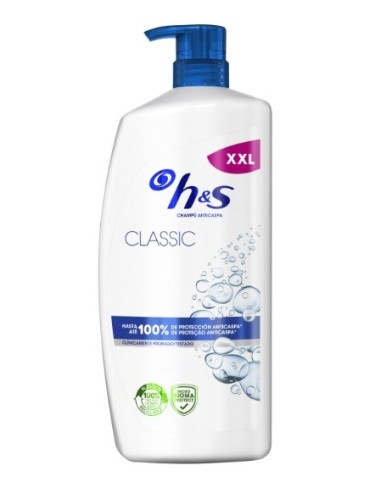 Champú H&S anticaspa classic dosificador 1 litro