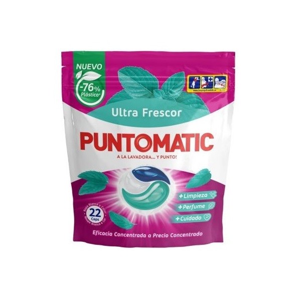 Puntomatic cápsulas ultra frescor 22 unidades