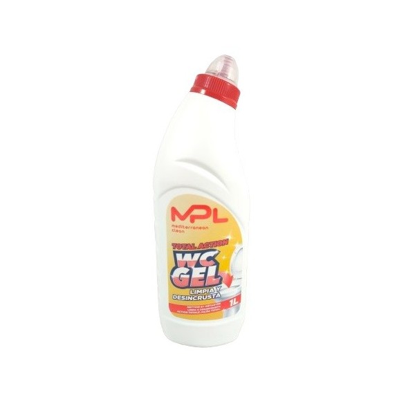 Limpiador MPL gel wc con lejía acción total 1L