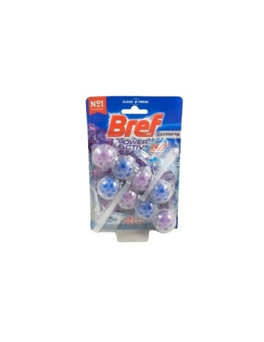 Ambientador Bref WC lavanda 4 funciones pack 2x50gr