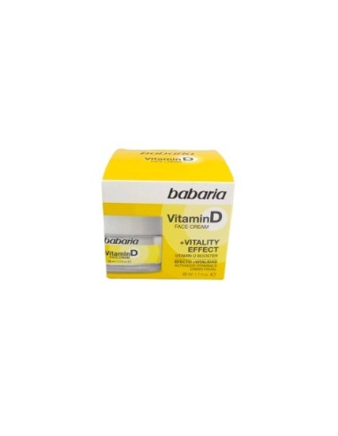 Babaria crema facial Vitamina D 50ml.