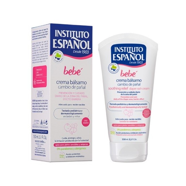 Crema bálsamo pañal bebé Instituto Español 150ml