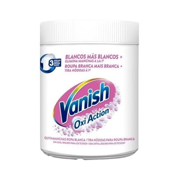 Quitamanchas Vanish Oxi Action ropa blanca 450grs.