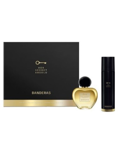 Her Secret Absolu Antonio Banderas estuche mujer perfume + desodorante