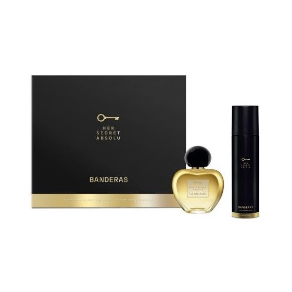 Her Secret Absolu Antonio Banderas estuche mujer perfume + desodorante