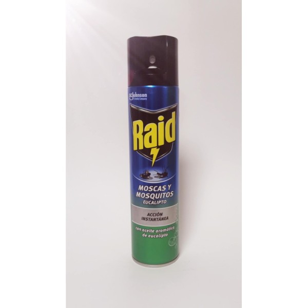 Insecticida Raid moscas y mosquitos 600ml