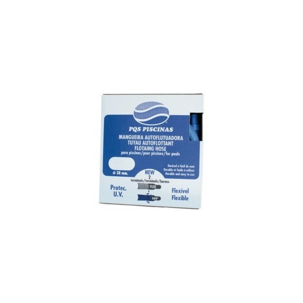 Manguera 38mm - 8mts autoflotante para piscina