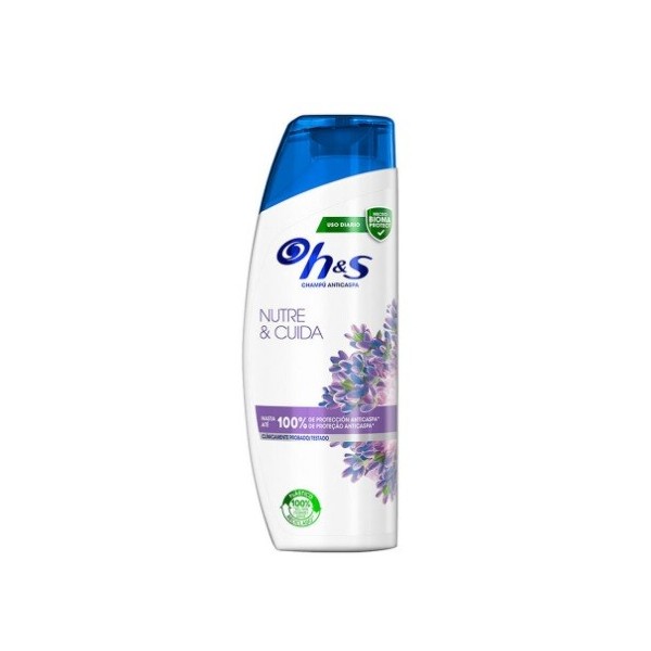 Champú H&S Nutre & Cuida fragancia lavanda 300ml.