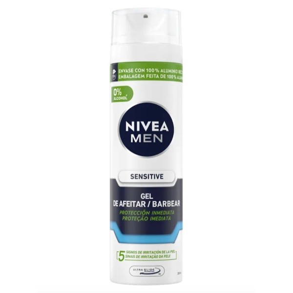 Gel de afeitar Nivea men sensitive spray 200ml