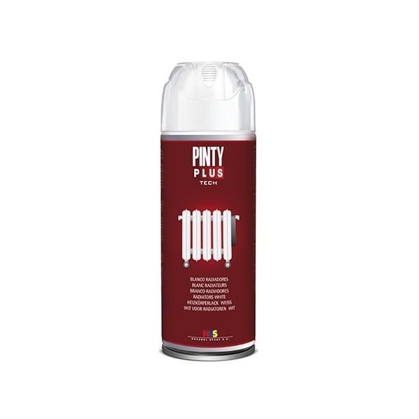 Pintura Spray Pinty Plus Blanco Radiadores de 400ml.