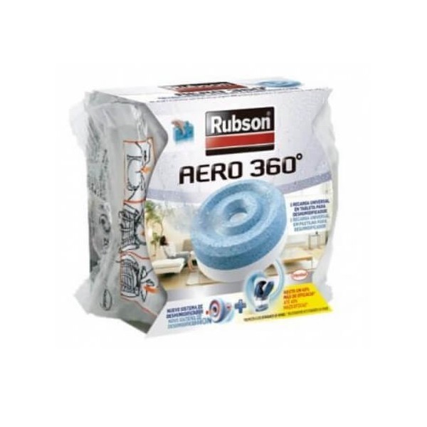 Antihumedad Rubson Aero 360º recambio de 450grs.