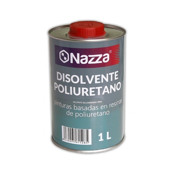 Disolvente Poliuretano Nazza de 1 litro.