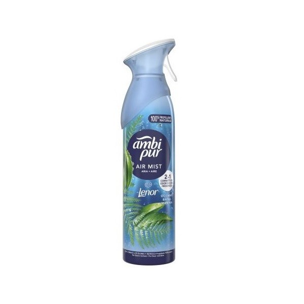 Ambipur spray air mist brisa marina 185 ml quita olor persistente