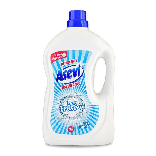 Detergente Asevi concentrado puro frescor 42 dosis