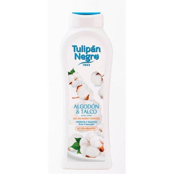 Gel Tulipán Negro algodón talco 650ml