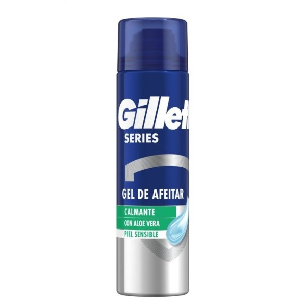Gel de afeitar Gillette series sensible aloe vera 200ml