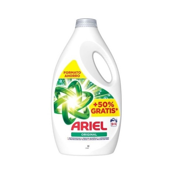 Detergente Ariel Original Gel 28+14 dosis