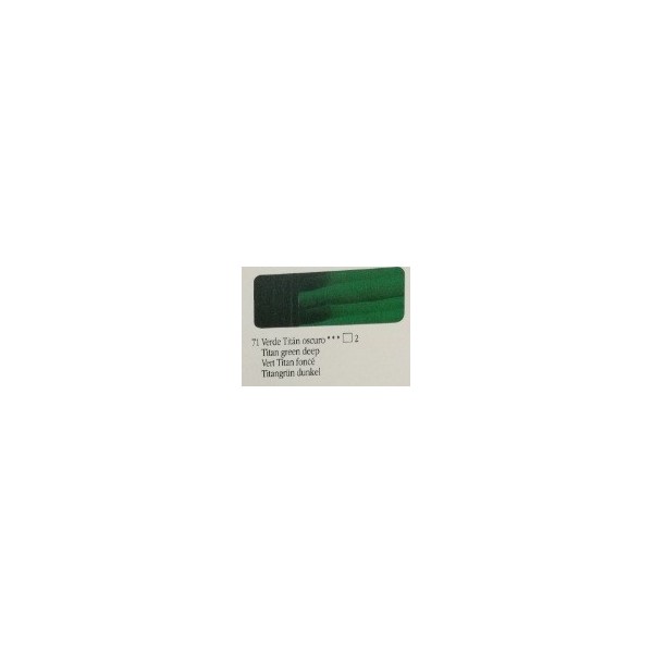 Oleo Titán verde oscuro Nº71 20grs.