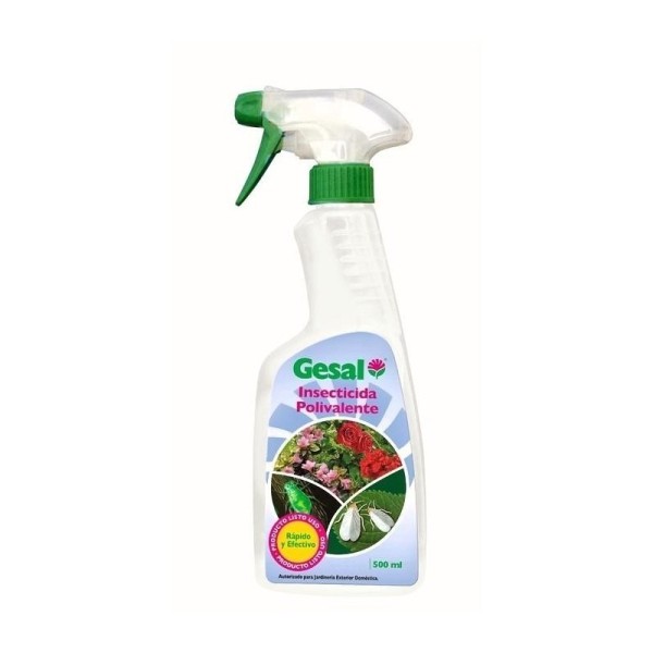 Insecticida Gesal polivalente jardín con pistola 500ml
