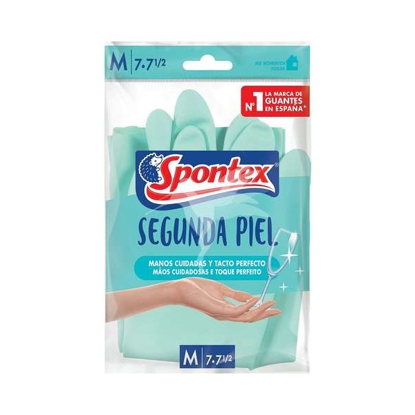 Guante spontex segunda piel talla mediana 7·7 1/2