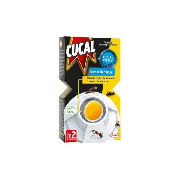 Insecticida Trampa Hormigas Cucal 2 Unidades.