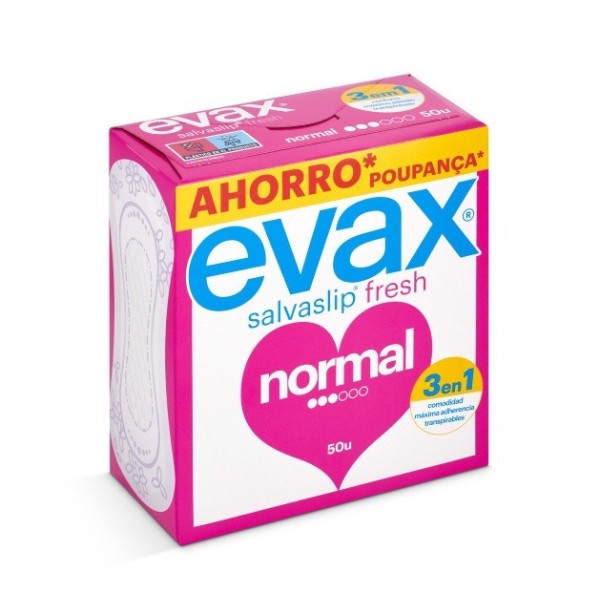 Evax Salvaslip fresh normal 50 Unidades