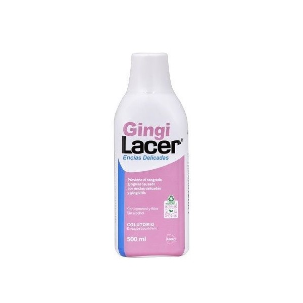 Gingi Lacer enjuague bucal colutorio sin alcohol 500ml