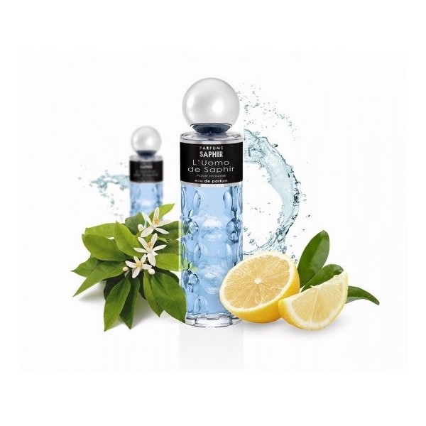 Colonia de Saphir "L´Uomo de Saphir" de 200ml vaporizador eau de toilette