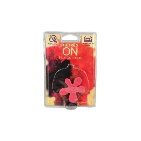 Ambientador TDOY AIR frutos rojos para vehículos 8g