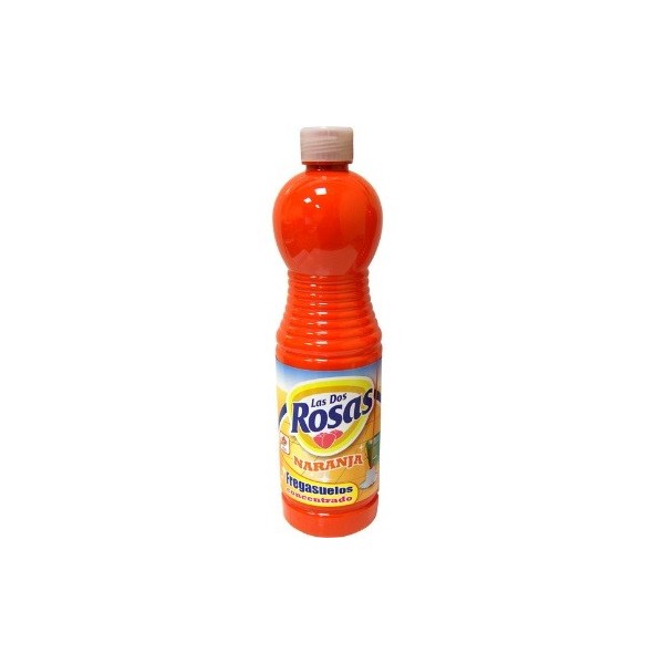 Fregasuelos las Dos Rosas Naranja concentrado 1 litro