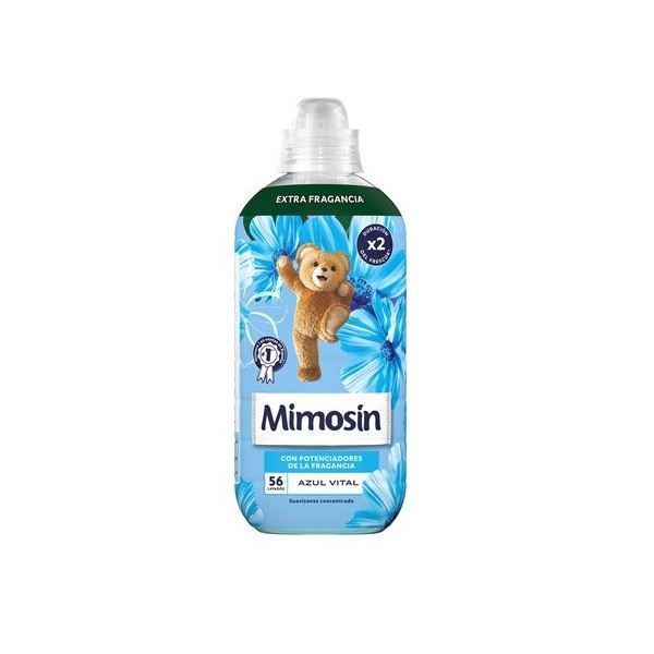 Suavizante concentrado Mimosin Azul Vital 56 lavados