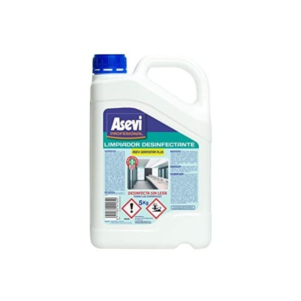 Limpiador desinfectante Asevi gerpostar profesional 5L