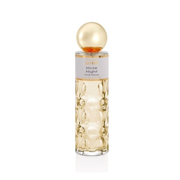 Colonia de Saphir "Muse night" de 200ml vaporizador eau de toilette.