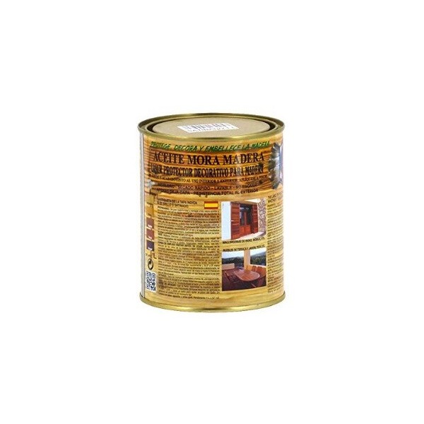 Aceite brillo Mora madera 1 litro.