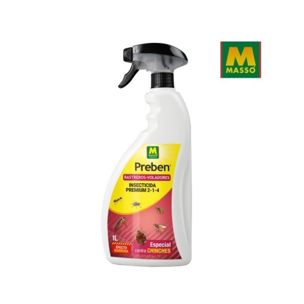 Insecticida Preben Premium Total Massó, contiene 1 litro efecto barrera/231624